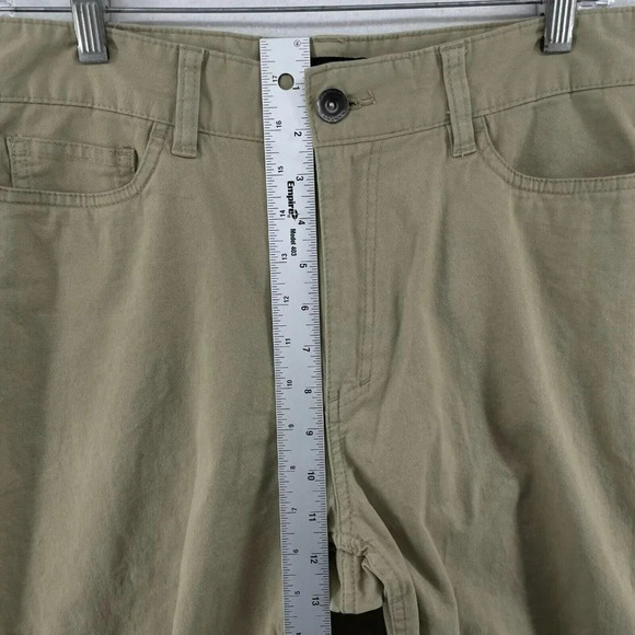 Oakley Shorts Men's Sz 30 Brown Regular Fit Mid-Rise Straight Leg Stretch - Picture 4 of 12